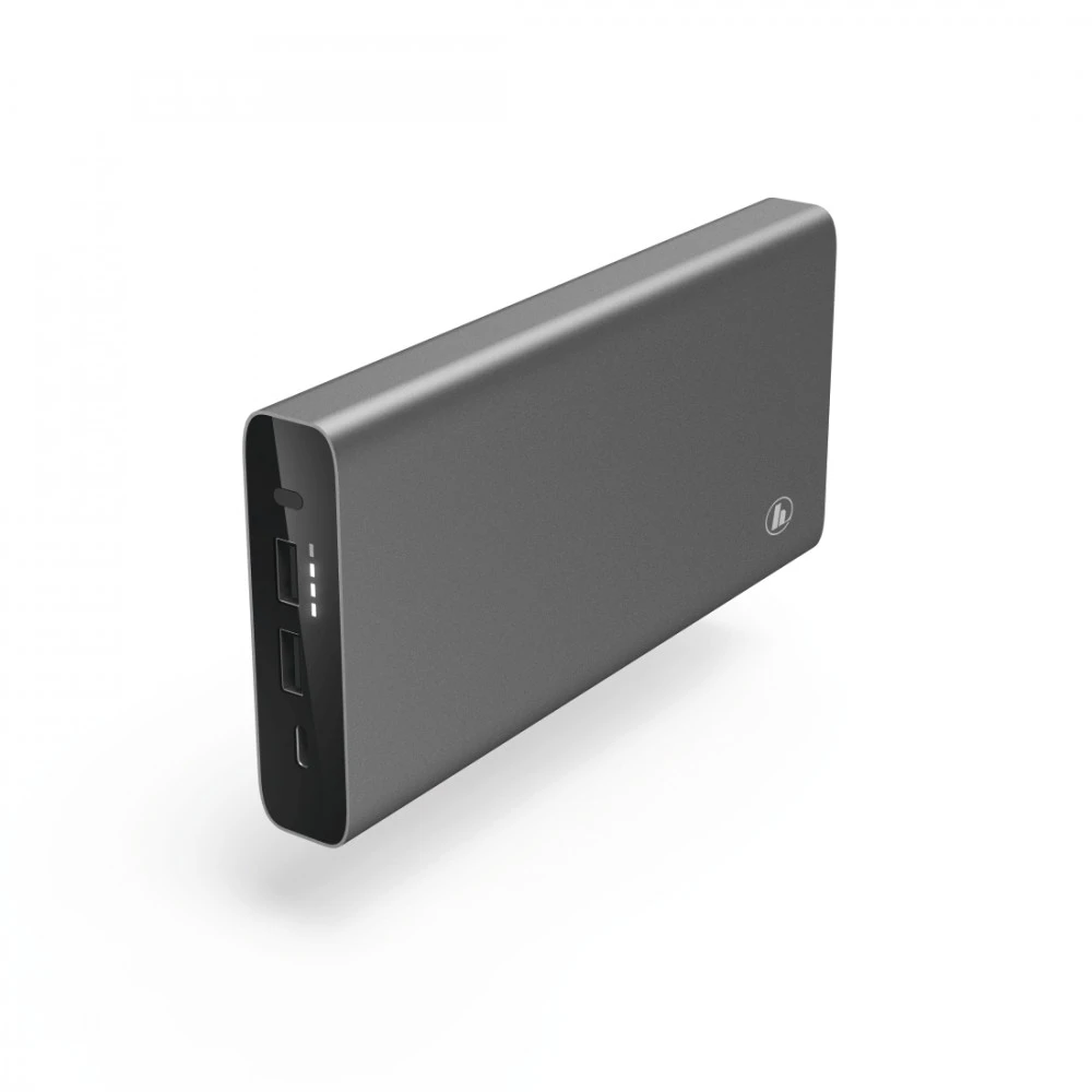 Внешний аккумулятор (Power Bank) Hama USB-C Power Pack 00200012 10400 мАч, Черный