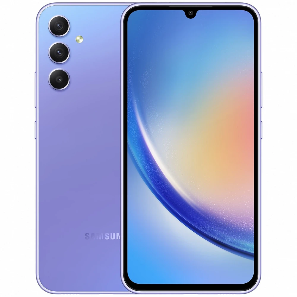 Смартфон Samsung Galaxy A34 5G SM-A346ELVASKZ 128 Гб, 6 Гб