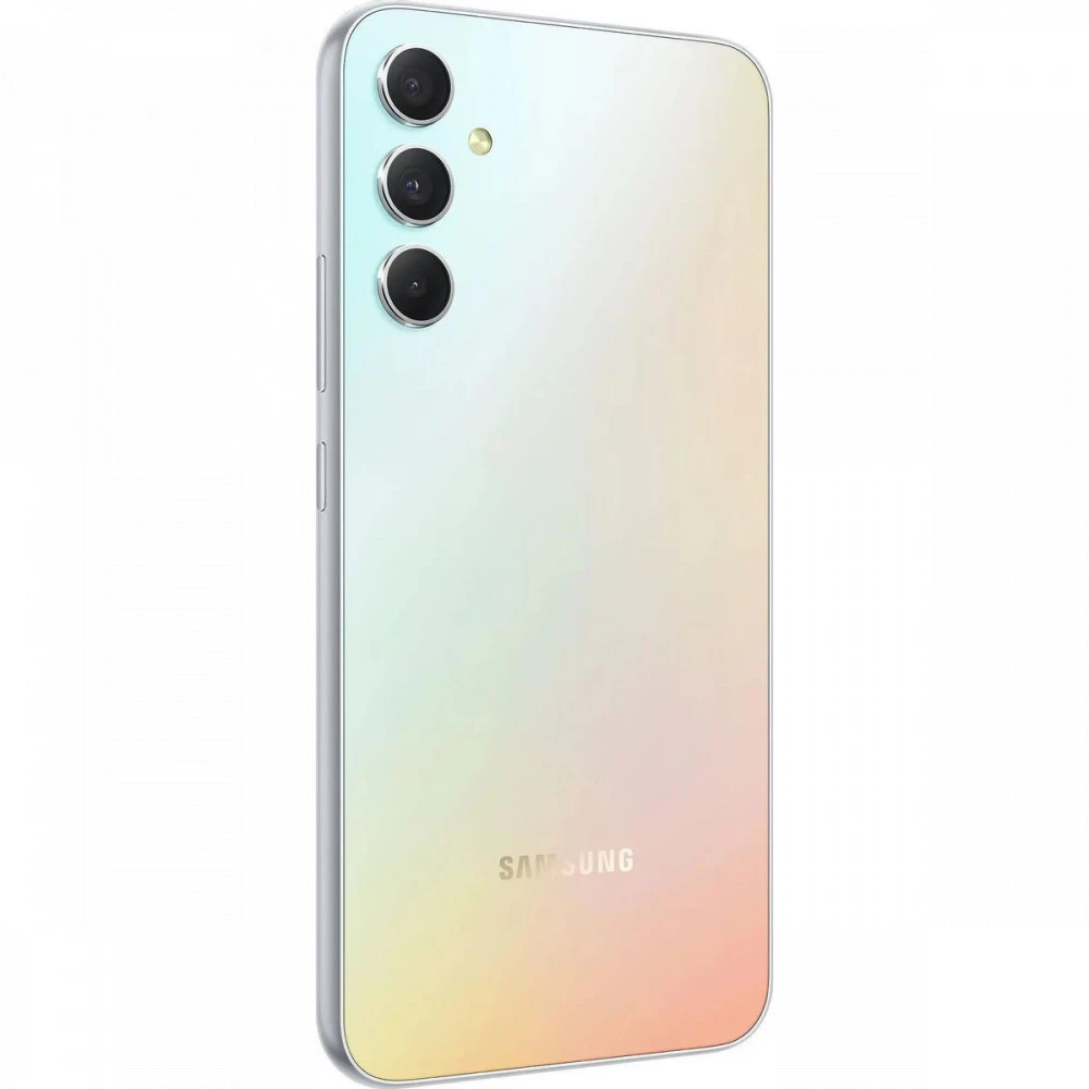 Смартфон Samsung Galaxy A34 5G Серебристый SM-A346EZSASKZ 128 Гб, 6 Гб