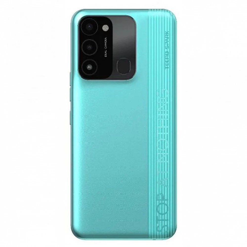 Смартфон TECNO Spark 8C (4/64Gb) Turquoise Cyan KG5K/KG5N/TURQUOISE CYAN/64GB 64 Гб, 4 Гб