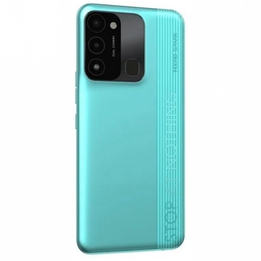 Смартфон TECNO Spark 8C (4/64Gb) Turquoise Cyan KG5K/KG5N/TURQUOISE CYAN/64GB 64 Гб, 4 Гб