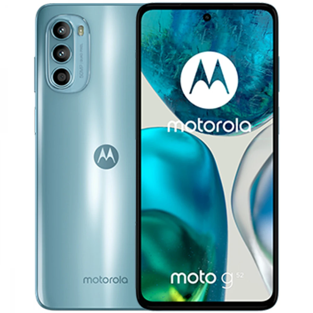 Смартфон Motorola moto g52 PAU70020TN/128GB/GLACIER BLUE 128 Гб, 6 Гб