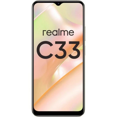 Смартфон REALME C33 Gold RMX3624/64GB/GOLD 64 Гб, 4 Гб