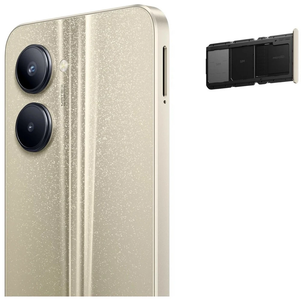 Смартфон REALME C33 Gold RMX3624/64GB/GOLD 64 Гб, 4 Гб