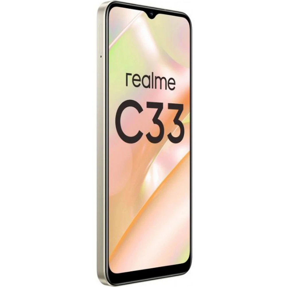 Смартфон REALME C33 Gold RMX3624/64GB/GOLD 64 Гб, 4 Гб