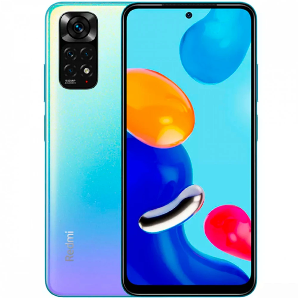 Смартфон Xiaomi Note 11 4/64GB Twilight Blue 64 Гб, 4 Гб
