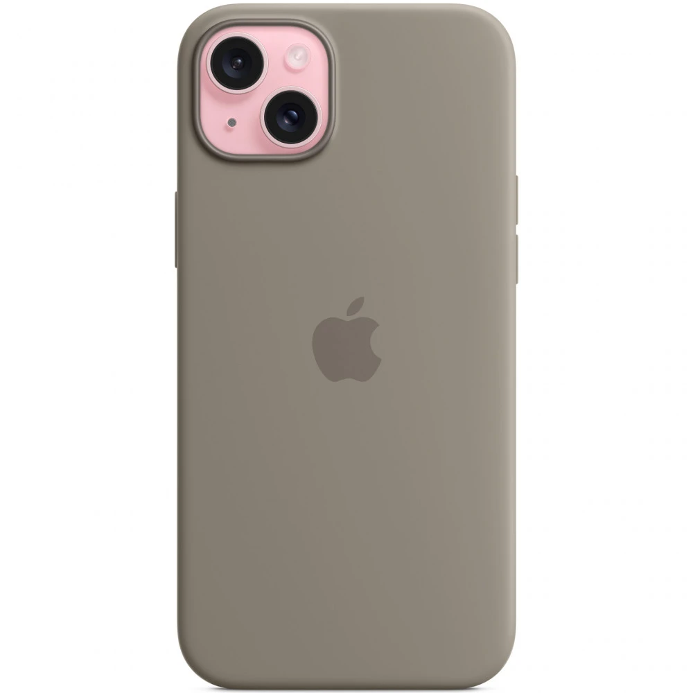 Аксессуары для смартфона Apple Чехол для iPhone 15 Plus Silicone Case with MagSafe - Clay MT133ZM/A