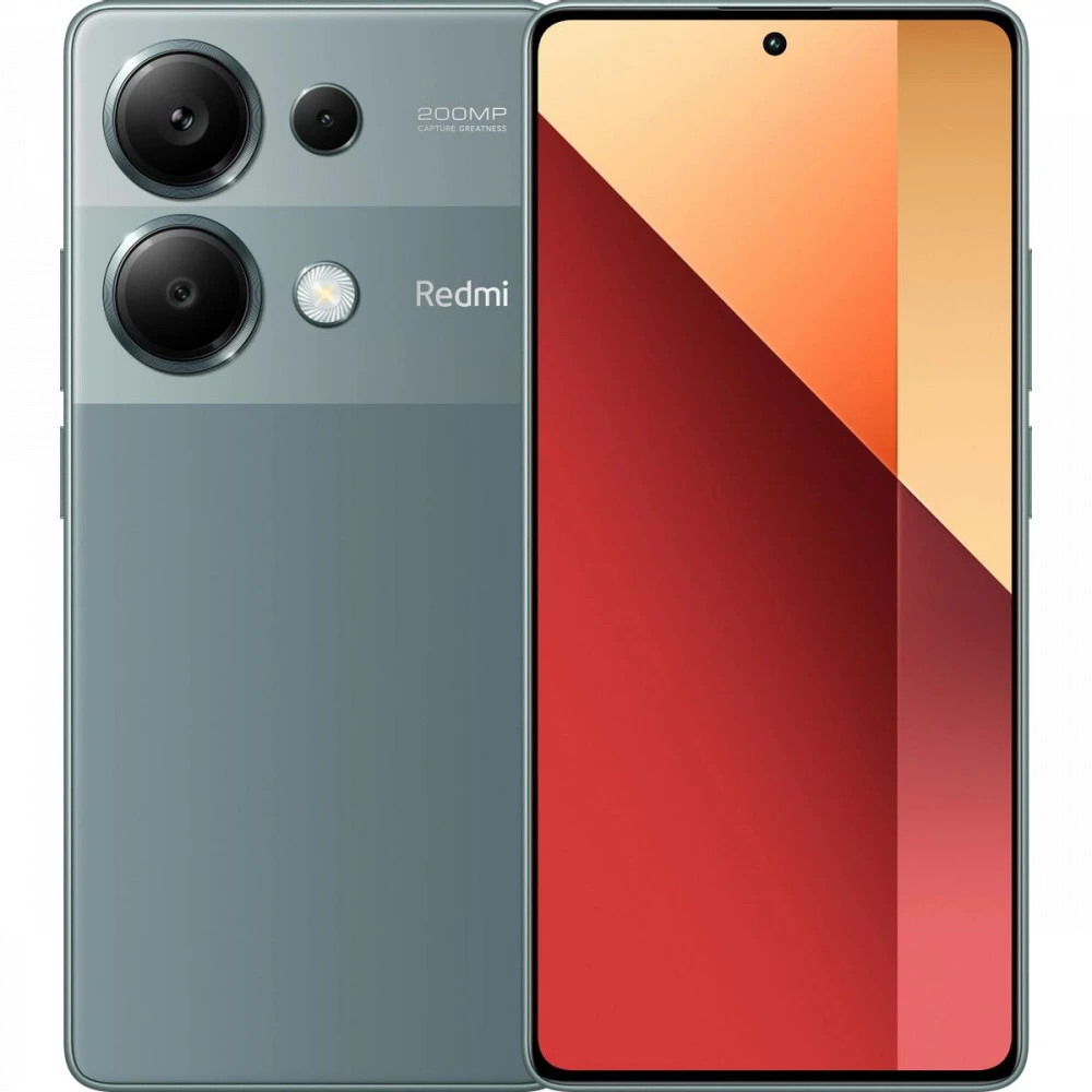 Смартфон Xiaomi Redmi Note 13 Pro Зелёный 23117RA68G-8-256-Green 256 Гб, 8 Гб