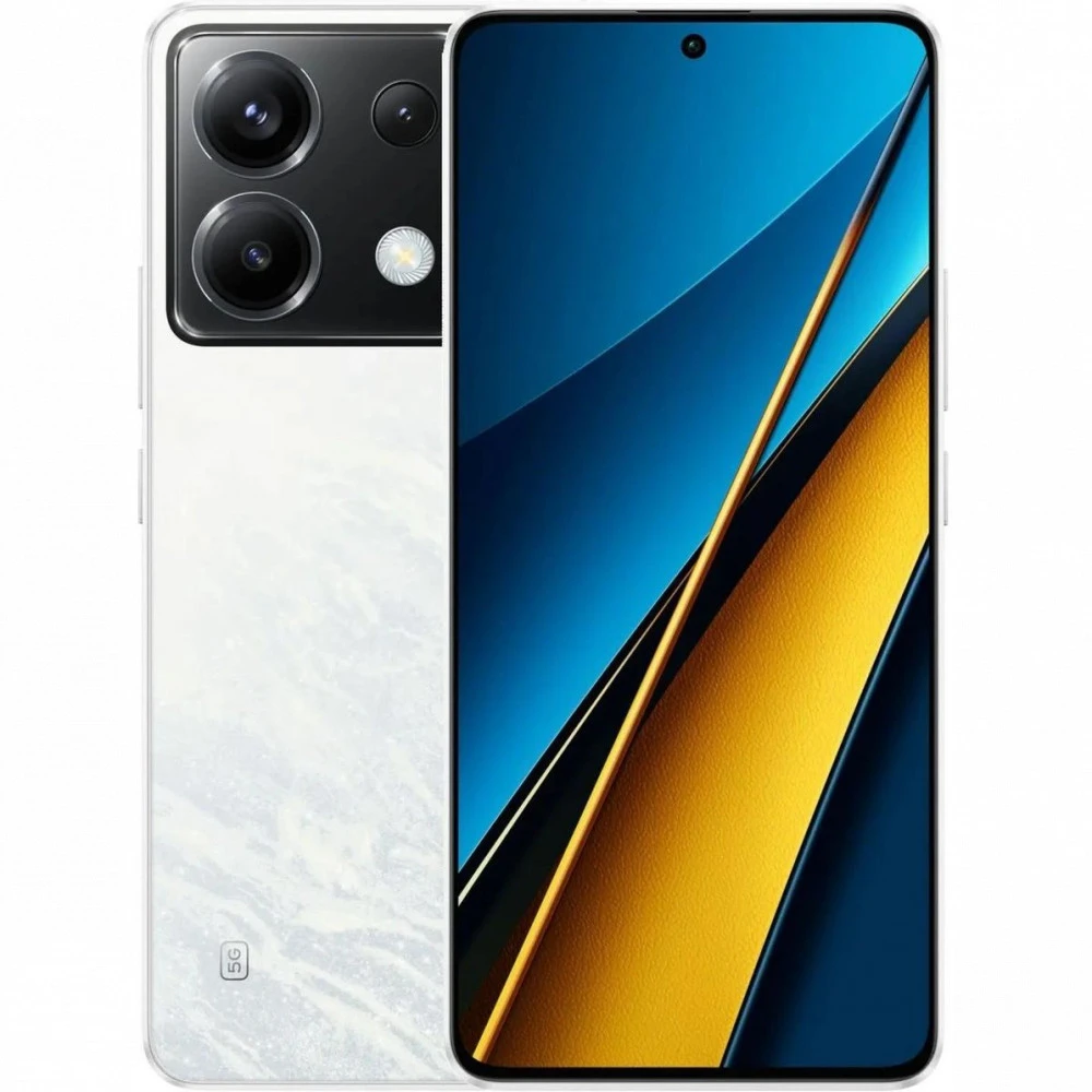 Смартфон POCO X6 5G Белый 23122PCD1G 256 Гб, 12 Гб