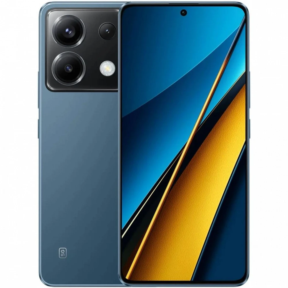 Смартфон POCO X6 5G Синий 23122PCD1G/761281 256 Гб, 12 Гб