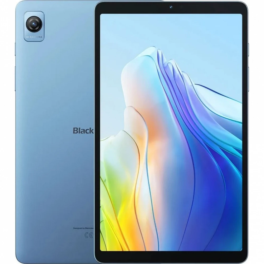 Планшет Blackview Tab 60 синий 6/128 + клавиатура беспроводная K1 Bluetooth черная 6931548314080+6931548308522 128 Гб, 6 Гб