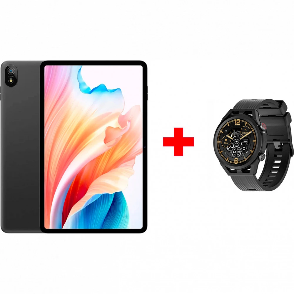 Планшет Blackview Tab 18 серый 12/256 + смарт-часы R8 Pro 46 mm черные 6931548314622+6931548311157 256 Гб, 12 Гб