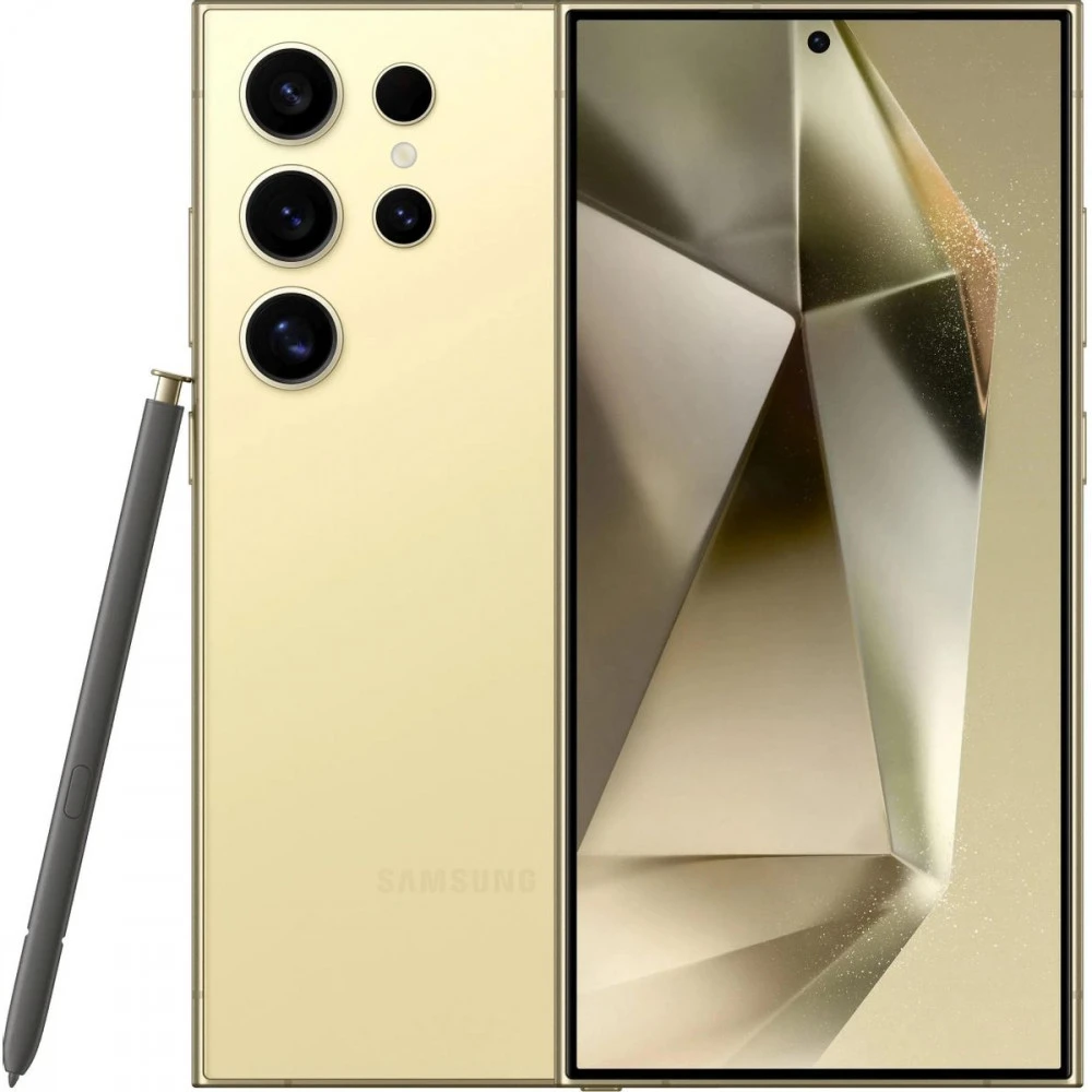 Смартфон Samsung Galaxy S24 Ultra 5G Titanium Yellow SM-S928BZYGSKZ 256 Гб, 12 Гб