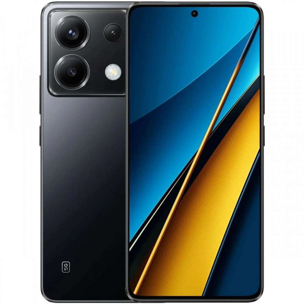 Смартфон POCO X6 5G Чёрный 23122PCD1G-12-512-BLACK 512 Гб, 12 Гб