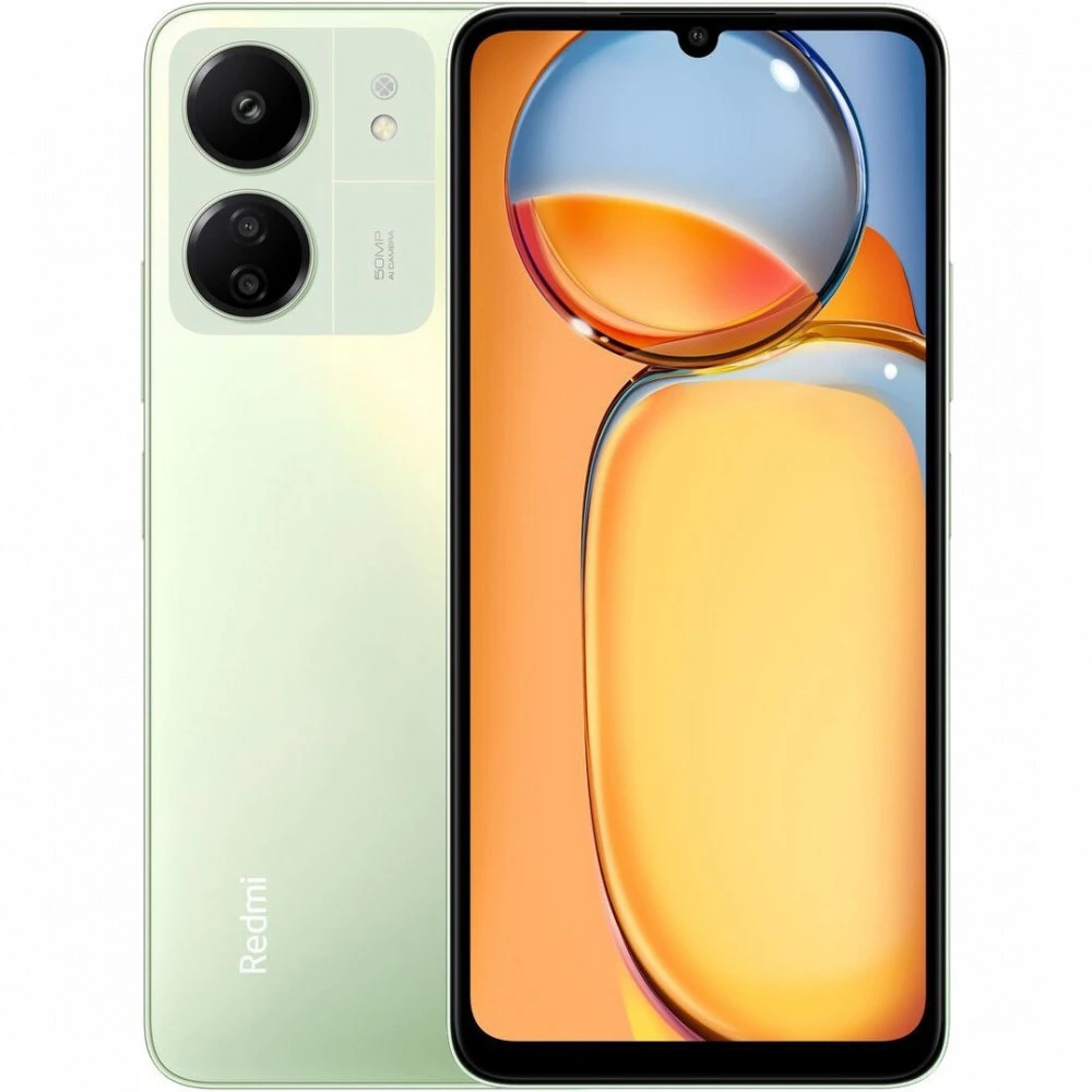 Смартфон Xiaomi Redmi 13C Зелёный 23106RN0DA-4-128-GREEN 128 Гб, 4 Гб