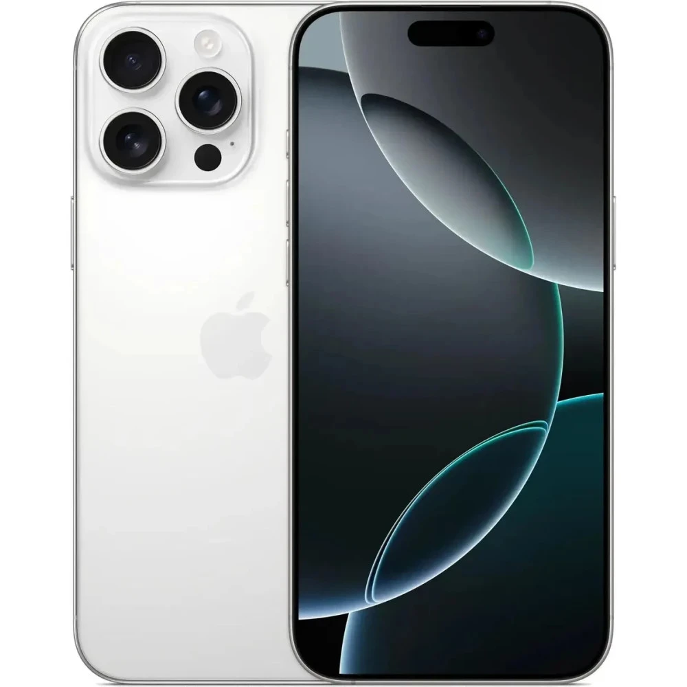 Смартфон Apple iPhone 16 Pro Max 256Gb White Titanium MYWH3 256 Гб, 8 Гб