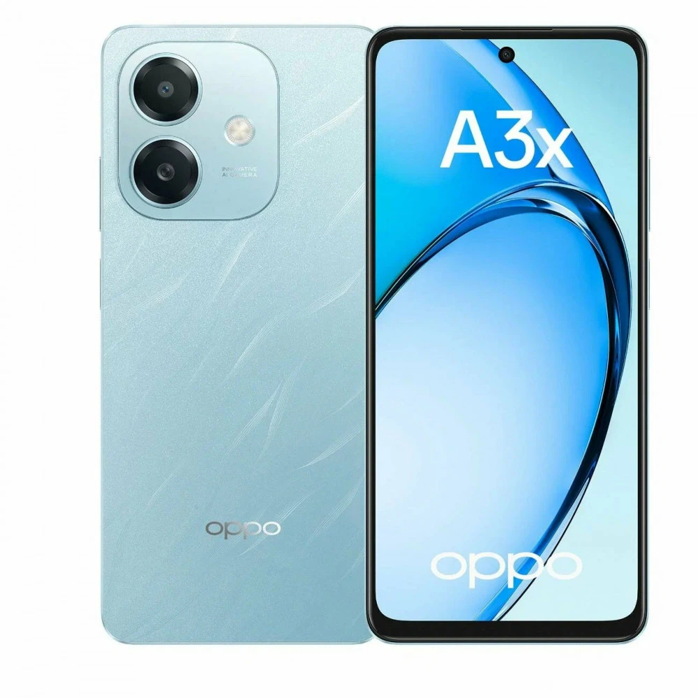 Смартфон Oppo A3x (4/128) Ocean Blue 2735 128 Гб, 4 Гб