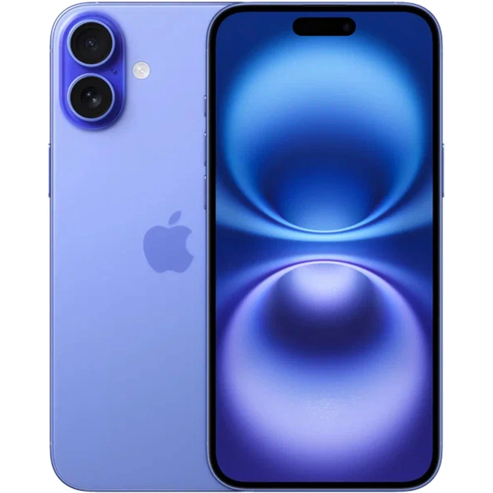 Смартфон Apple iPhone 16 128GB Ultramarine 128 Гб, 8 Гб