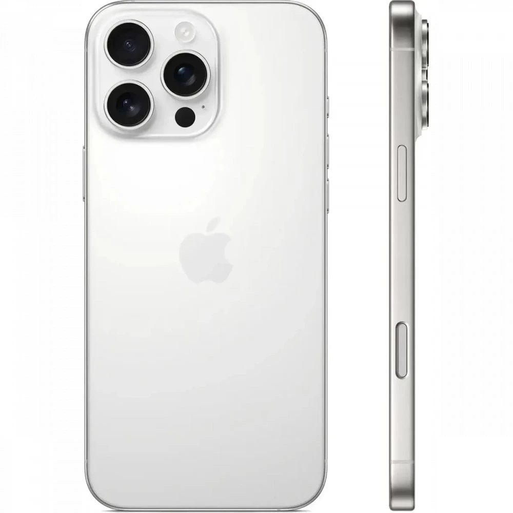 Смартфон Apple iPhone 16 Pro Max 256Gb White Titanium Dual Sim MYWW3KH/A 256 Гб, 8 Гб