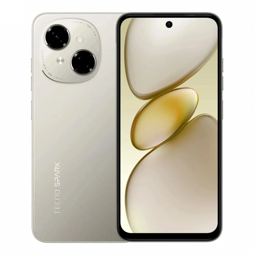 Смартфон TECNO Spark Go 1 (3/64Gb) Titanium Gold KL4 64+3 TITANIUM GOLD 64 Гб, 3 Гб