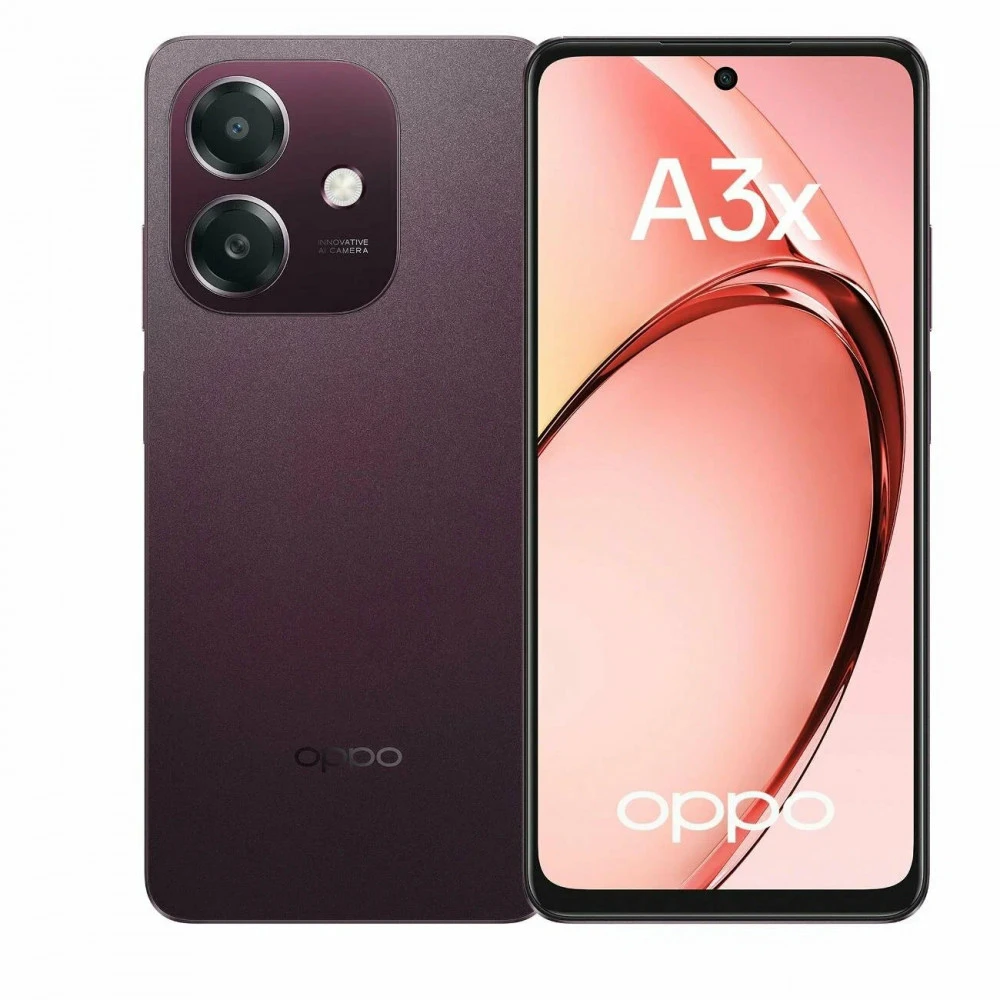 Смартфон Oppo A3x (4/64) Nebula Red 64 Гб, 4 Гб