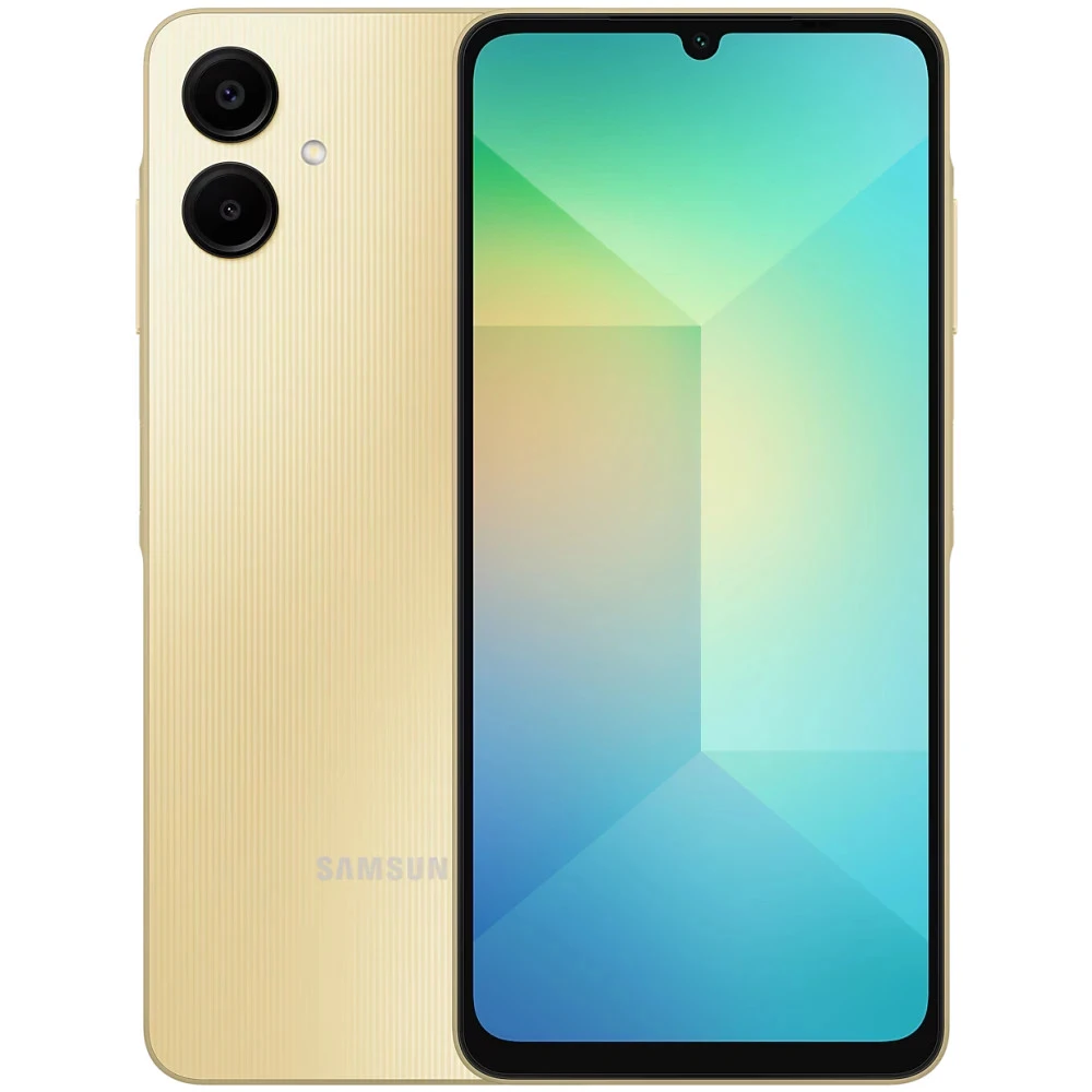 Смартфон Samsung Galaxy A06 4/128Gb Gold (SM-A065FZDGCAU) 128 Гб, 4 Гб