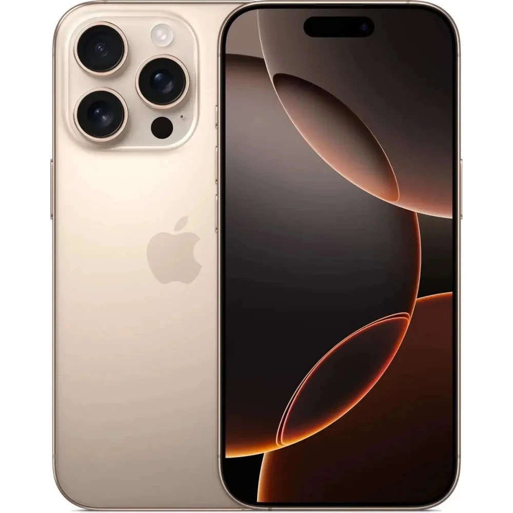 Смартфон Apple iPhone 16 Pro 128Gb Desert Titanium MYLQ3CH/A 128 Гб, 8 Гб