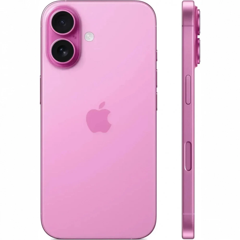 Смартфон Apple iPhone 16 128Gb Pink MYFE3CH/A 128 Гб, 8 Гб
