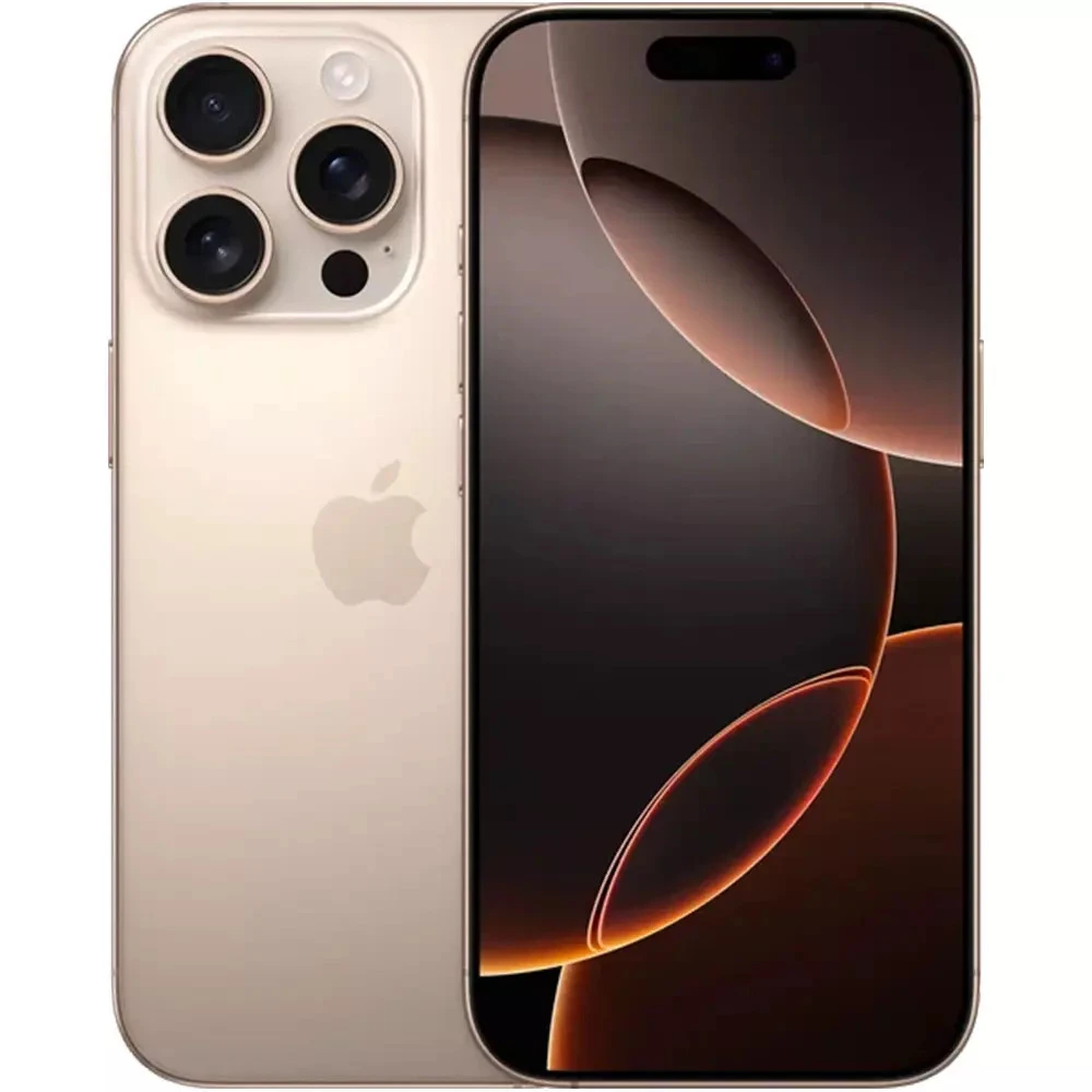 Смартфон Apple iPhone 16 Pro 256GB Desert Titanium 256 Гб, 8 Гб