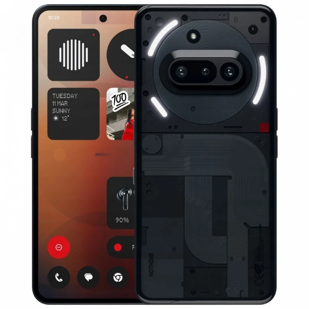 Смартфон Nothing Phone (3a) 12/256Gb Black A10400151 256 Гб, 12 Гб