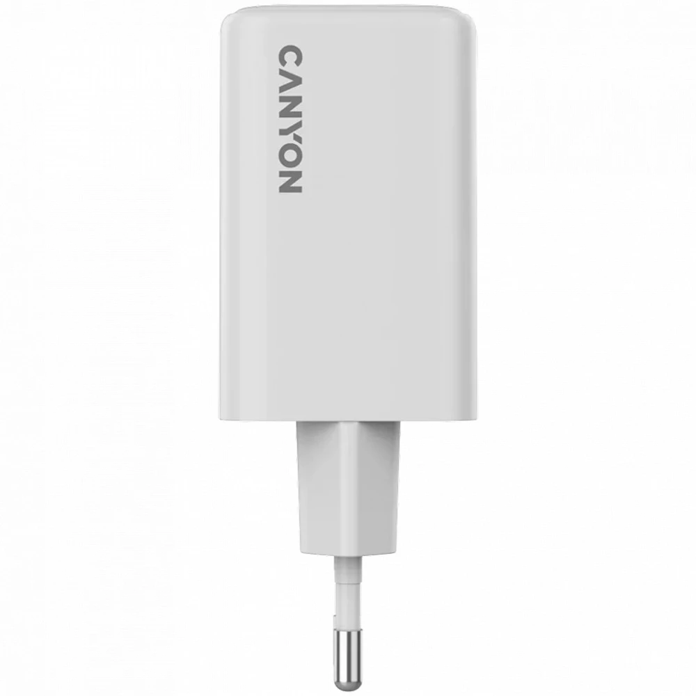 Аксессуары для смартфона Canyon GaN 65W 2xPD 1xQC EU White CNS-CUW65ACC