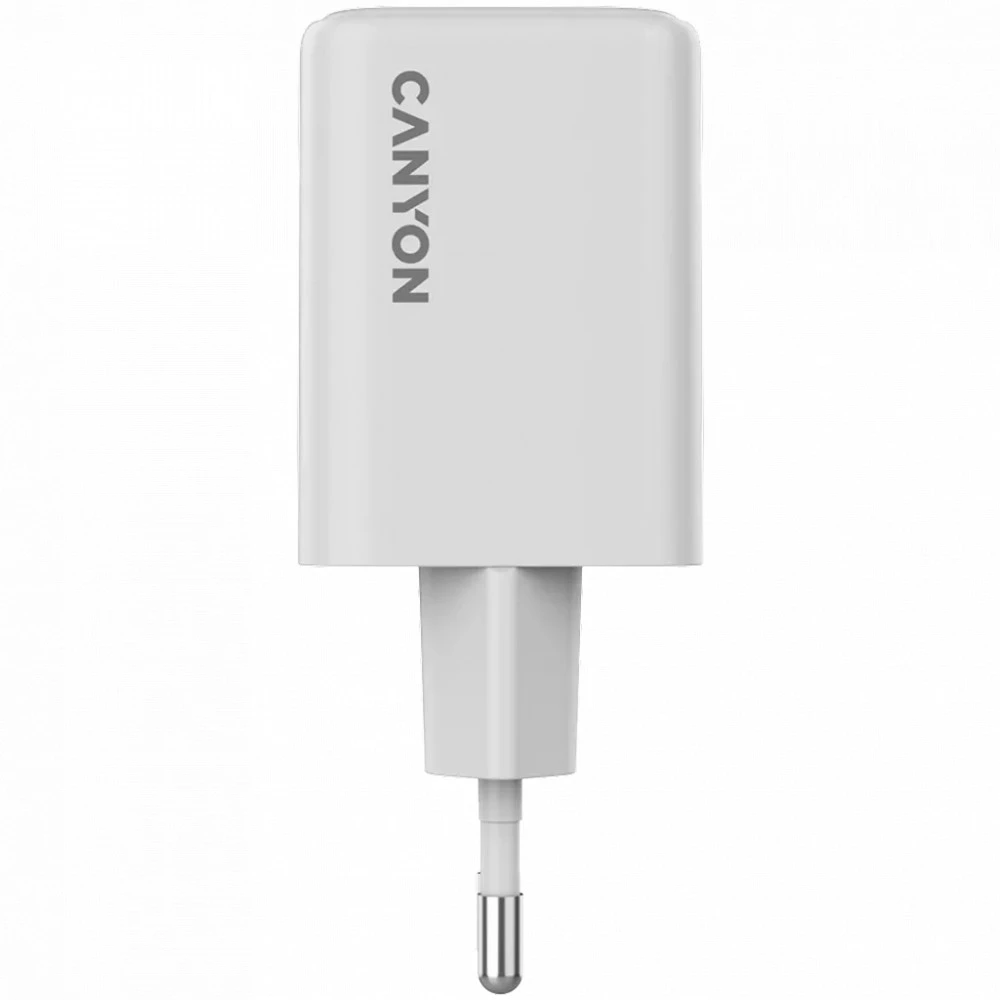 Аксессуары для смартфона Canyon CU45CC GaN 45W 2xPD EU White CNS-CUW45CC