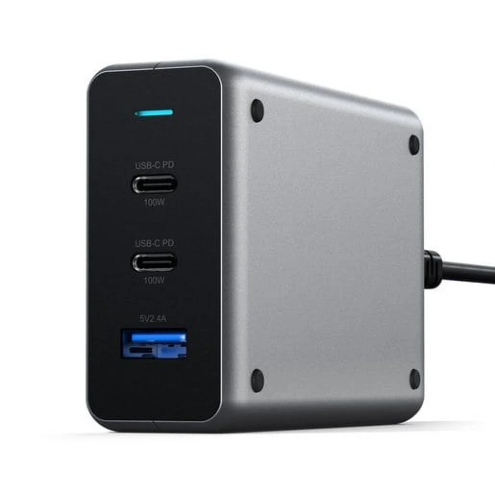 Аксессуары для смартфона Satechi 100W USB-C PD Compact Charger- EU ST-TC100GM-EU