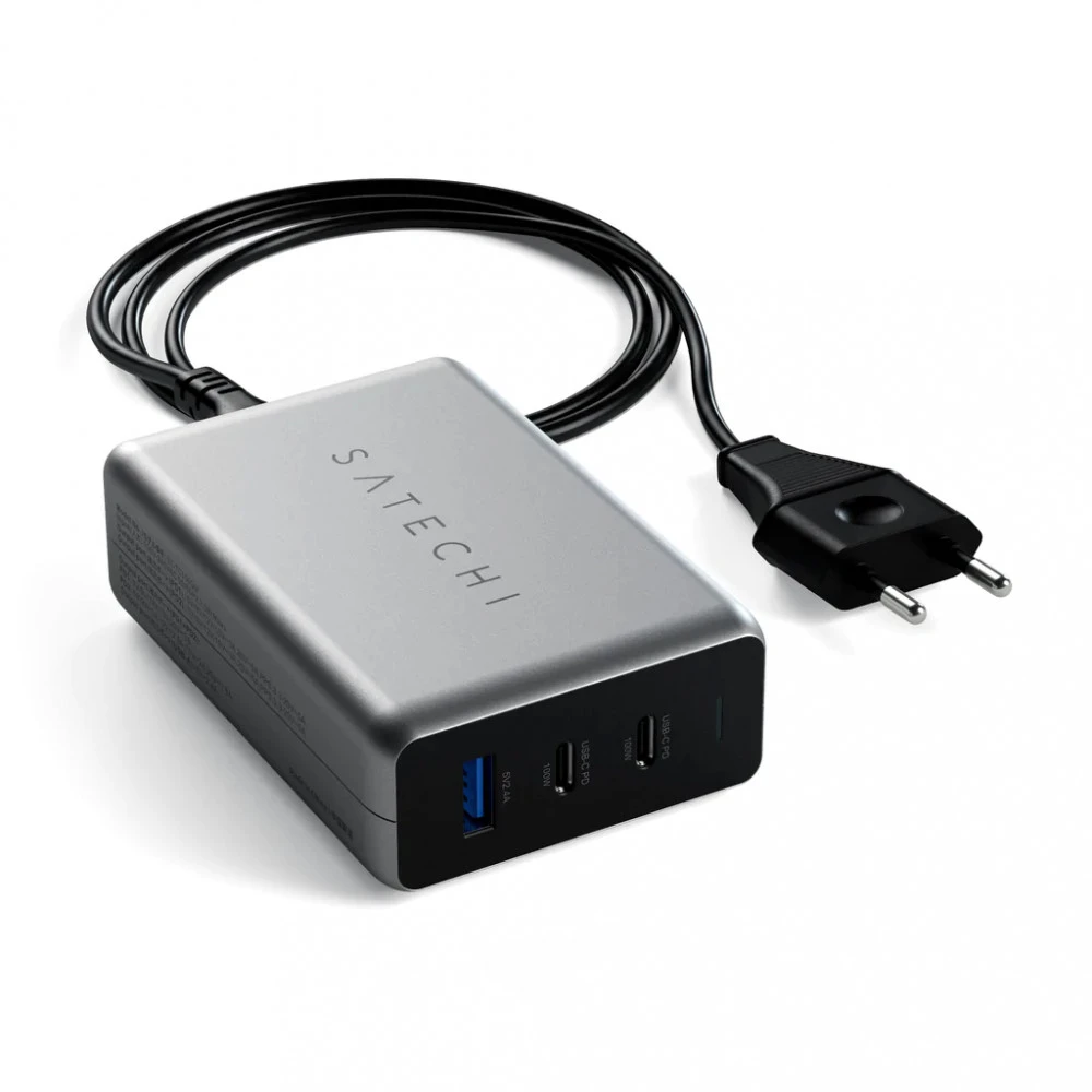 Аксессуары для смартфона Satechi 100W USB-C PD Compact Charger- EU ST-TC100GM-EU