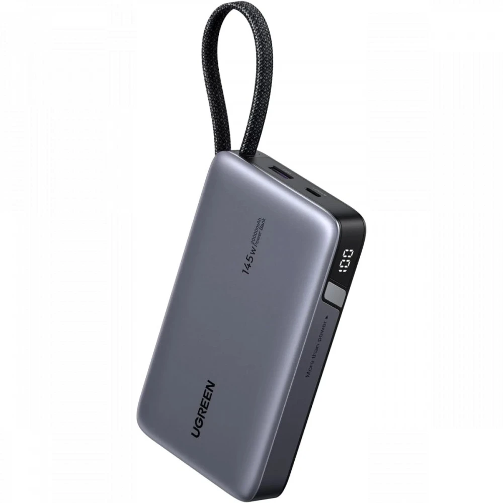 Внешний аккумулятор (Power Bank) UGREEN PB551 35603B 10000 мАч, Серый
