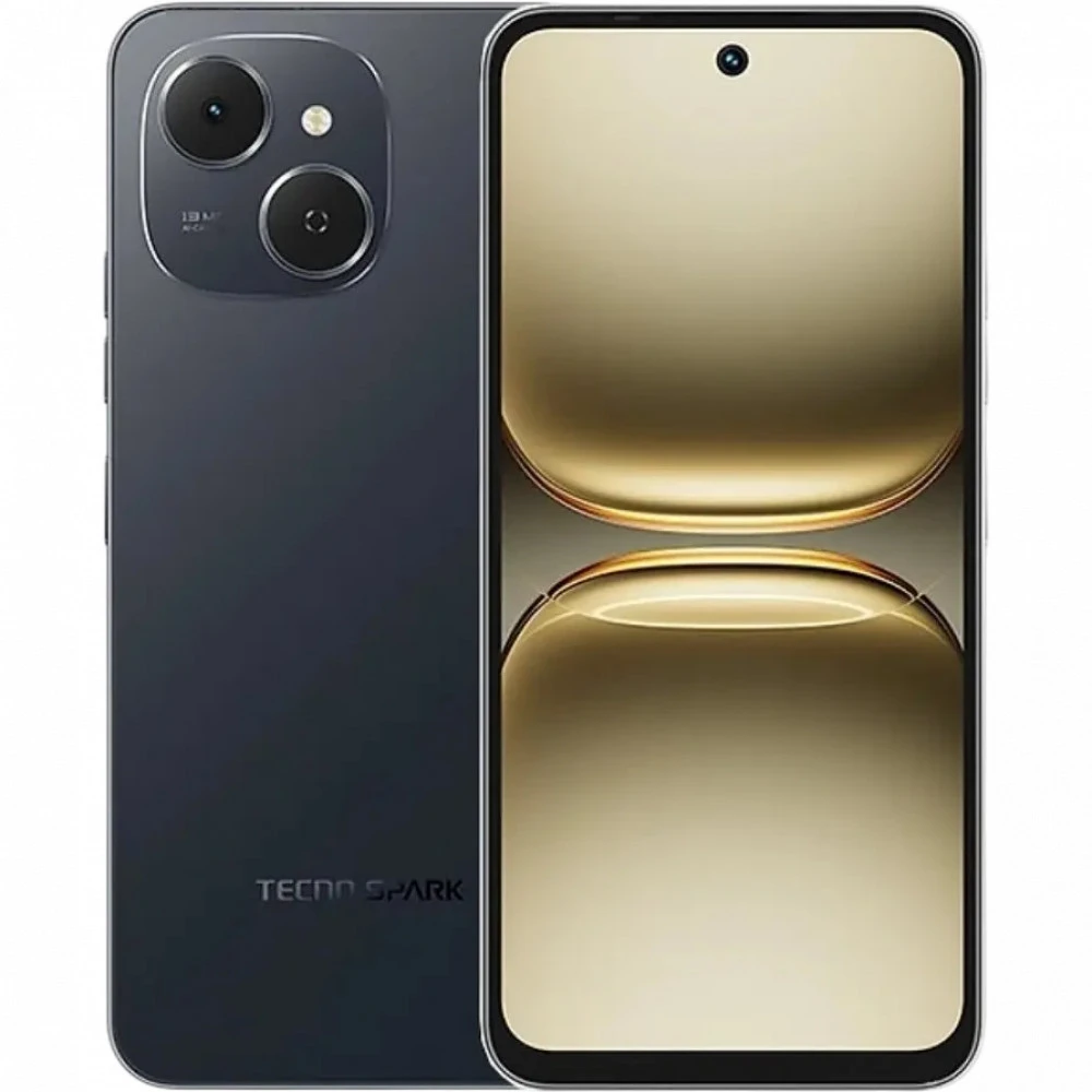 Смартфон TECNO Spark 40C 8/128Gb Ink Black KM4K INK BLACK 8/128GB 128 Гб, 8 Гб