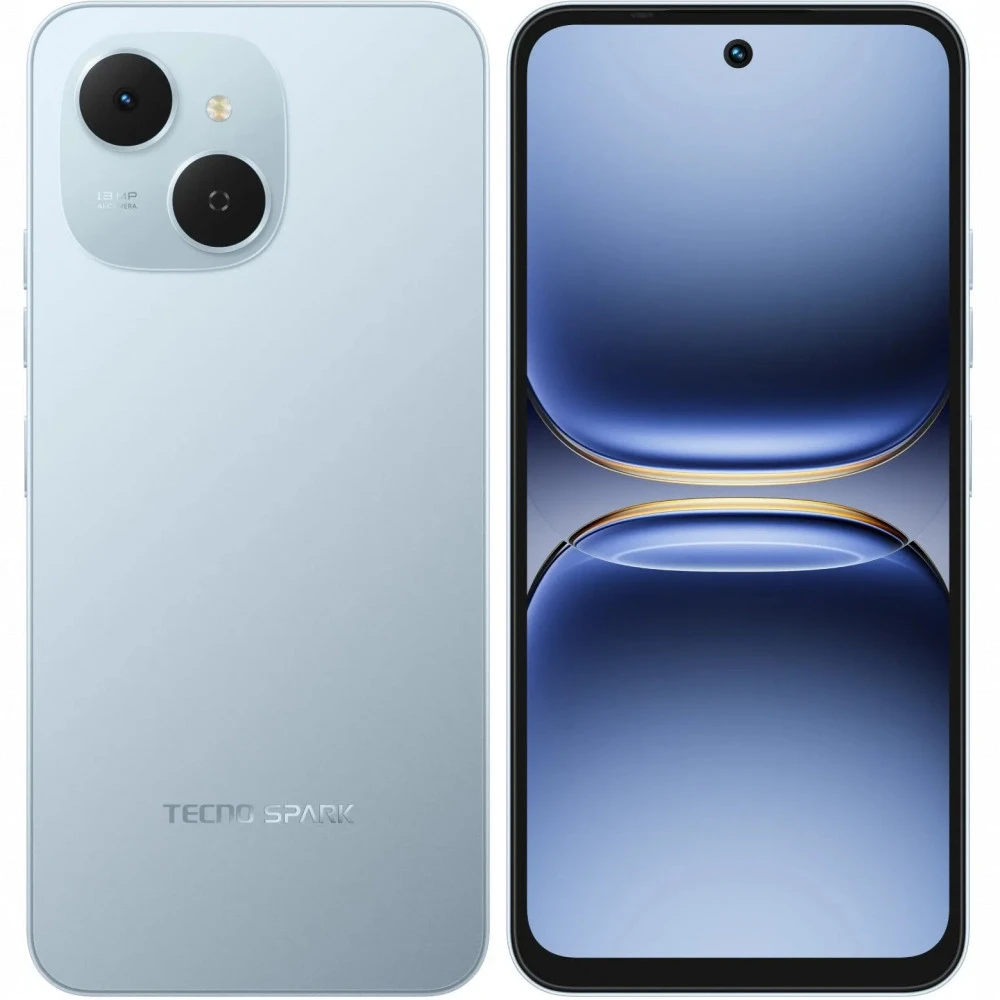 Смартфон TECNO Spark 40C, 8/128 GB, Ripple Blue KM4K RIPPLE BLUE 8/128GB 128 Гб, 8 Гб