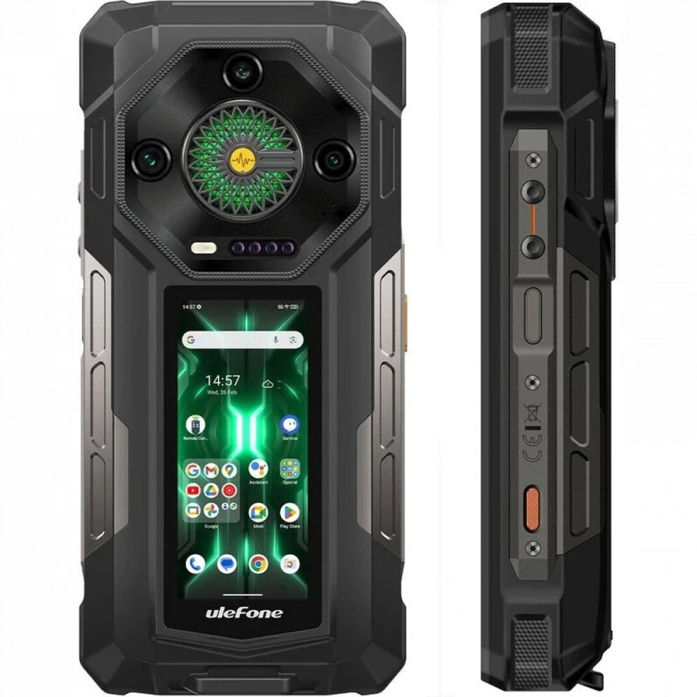Смартфон Ulefone Armor 33 Pro ULFAR33P-16512BLK 512 Гб, 16 Гб