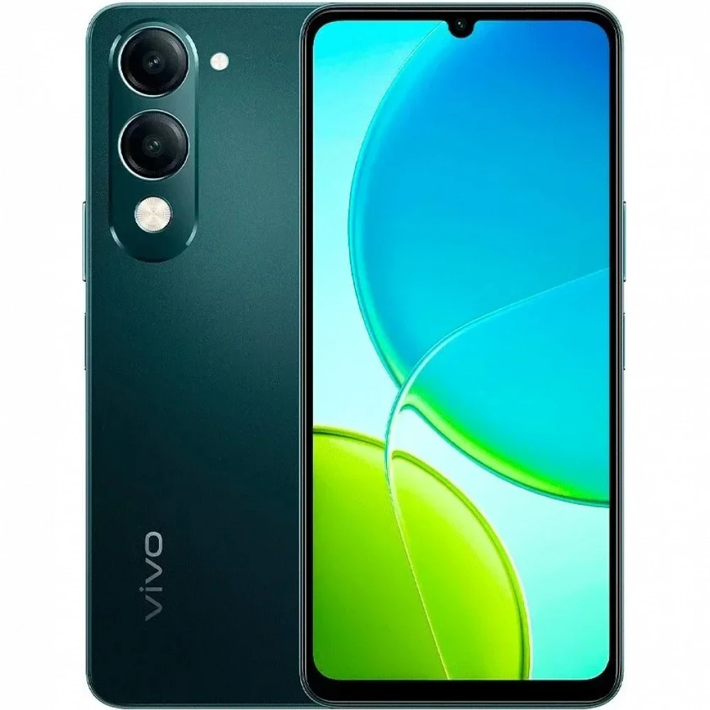 Смартфон Vivo V2531 6GB/256GB малахитовый черный 256 Гб, 6 Гб