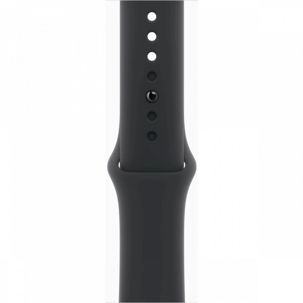Apple Watch Series 11 46mm Space Grey Aluminium Case With Black Sport Band M/L MEV44LW/A