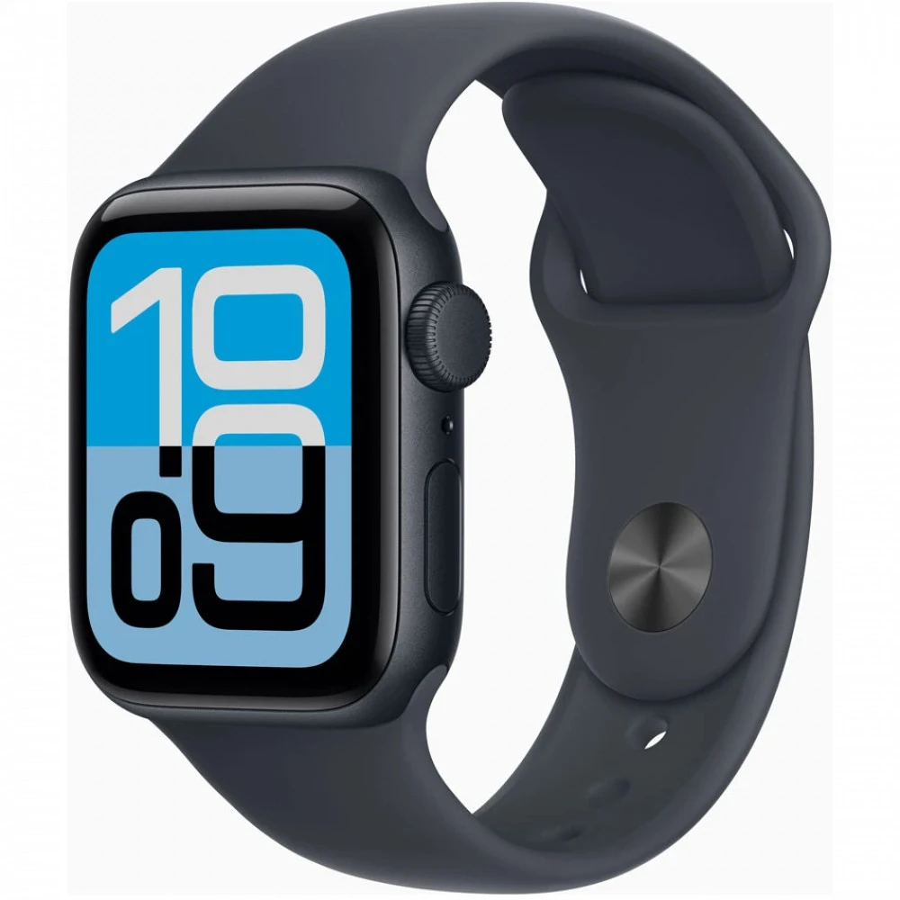 Apple Watch SE 3 40mm Midnight Aluminum Case with Midnight Sport Band M/L MEHC4ET/A