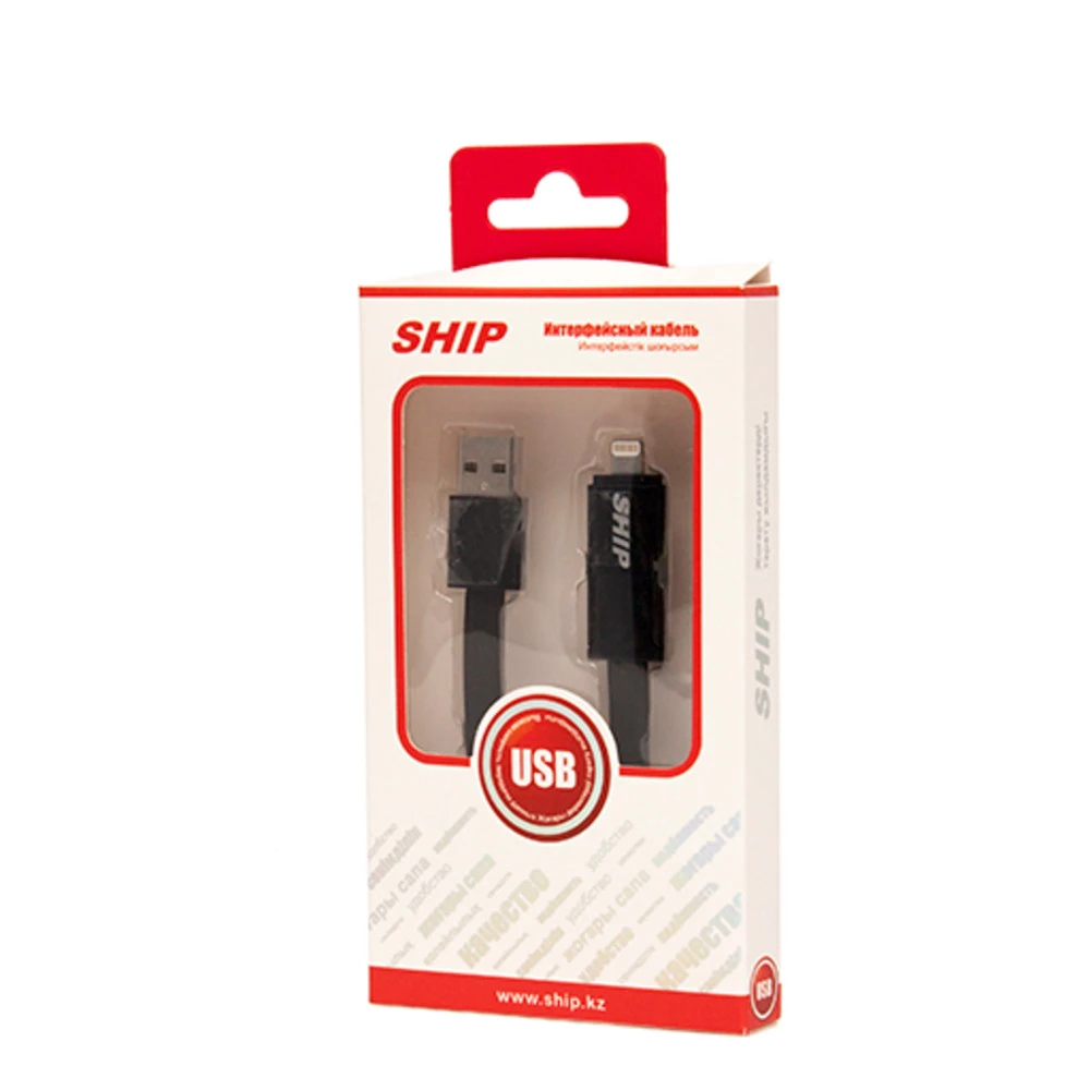 Кабель интерфейсный SHIP MICRO USB/Apple 8pin API08MUTBB
