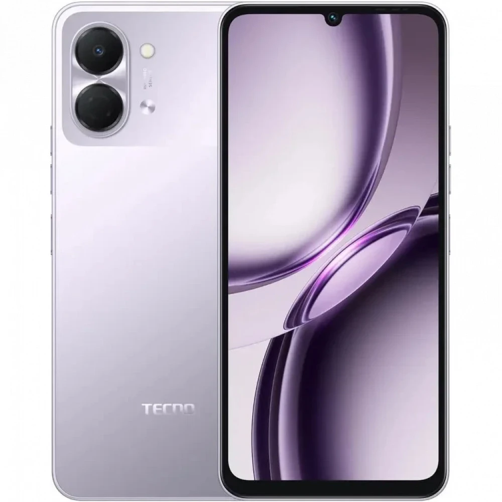 Смартфон TECNO Spark Go 3 KN3 64+4 AURORA PURPLE 64 Гб, 4 Гб