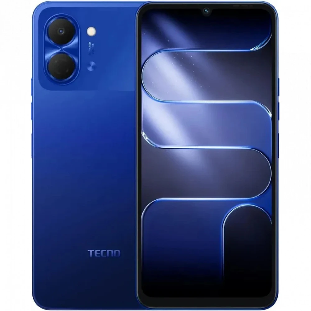Смартфон TECNO Spark Go 3 KN3 64+4 GALAXY BLUE 64 Гб, 4 Гб