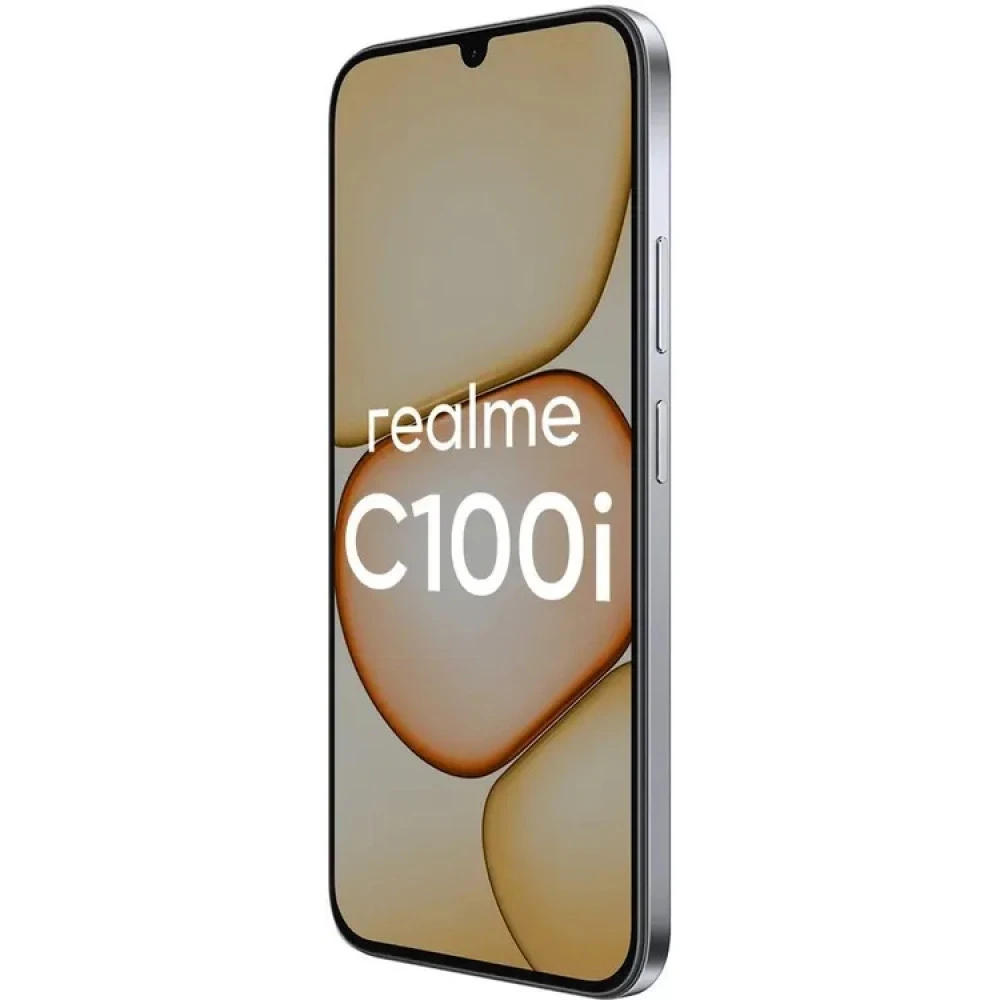 Смартфон REALME RMX5377 C100i 4+128 серебристый 128 Гб, 4 Гб