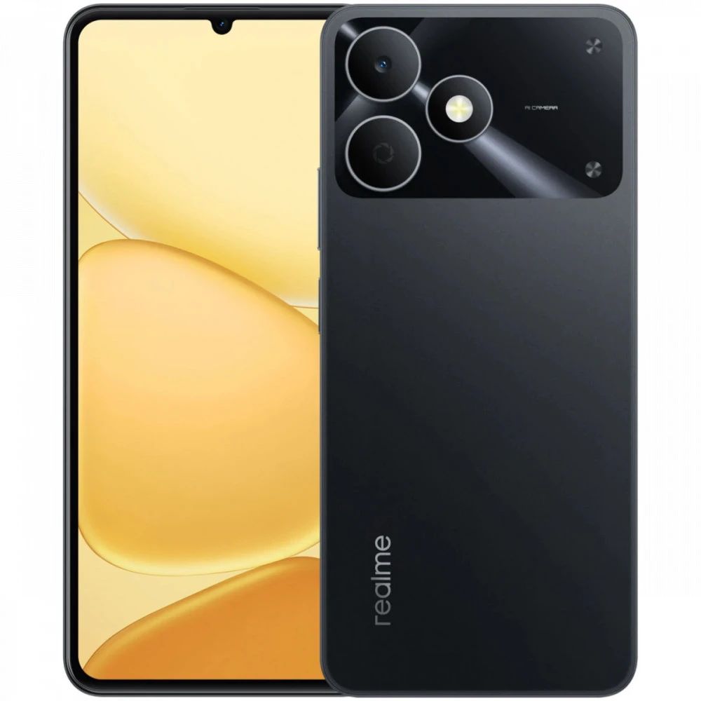 Смартфон REALME Note 80 RMX5388 Note 80 4+128 черный 128 Гб, 4 Гб