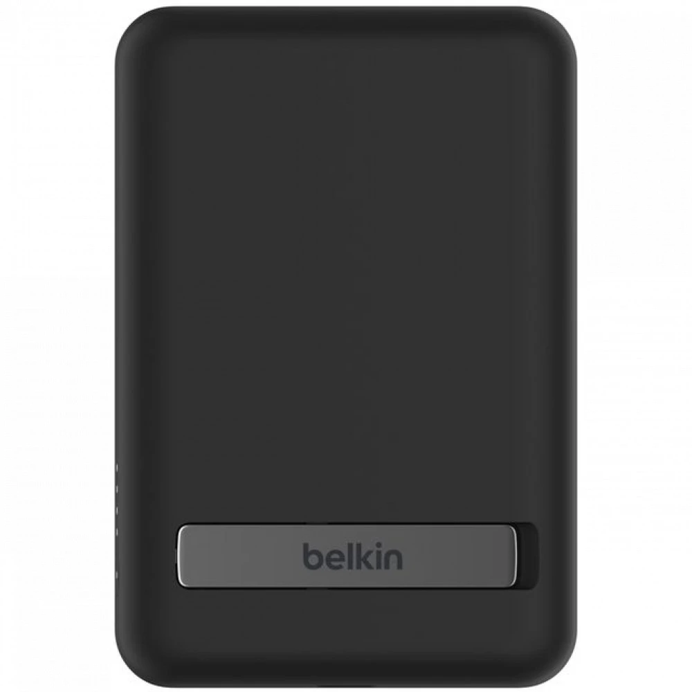 Внешний аккумулятор (Power Bank) Belkin Boost Charge Magnetic Wireless черный BPD004btBK 5000 мАч, Черный
