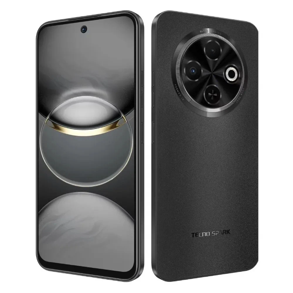 Смартфон TECNO SPARK 30C KL5n Orbit Black 10060519 128 Гб, 6 Гб