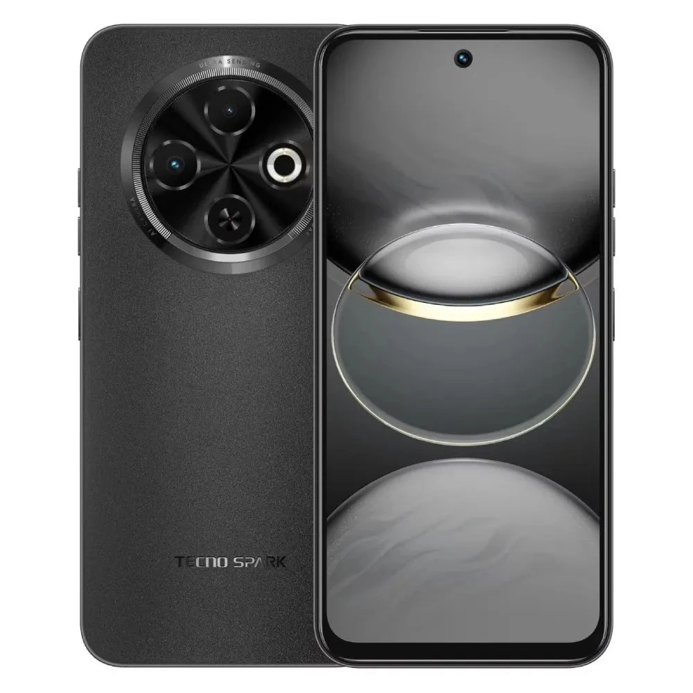 Смартфон TECNO SPARK 30C KL5n Orbit Black 10060519 128 Гб, 6 Гб