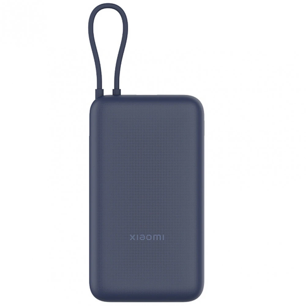 Внешний аккумулятор (Power Bank) Xiaomi 33W Power Bank 20000mAh (Integrated Cable) Blue GL PB2030MI 20000 мАч, Синий